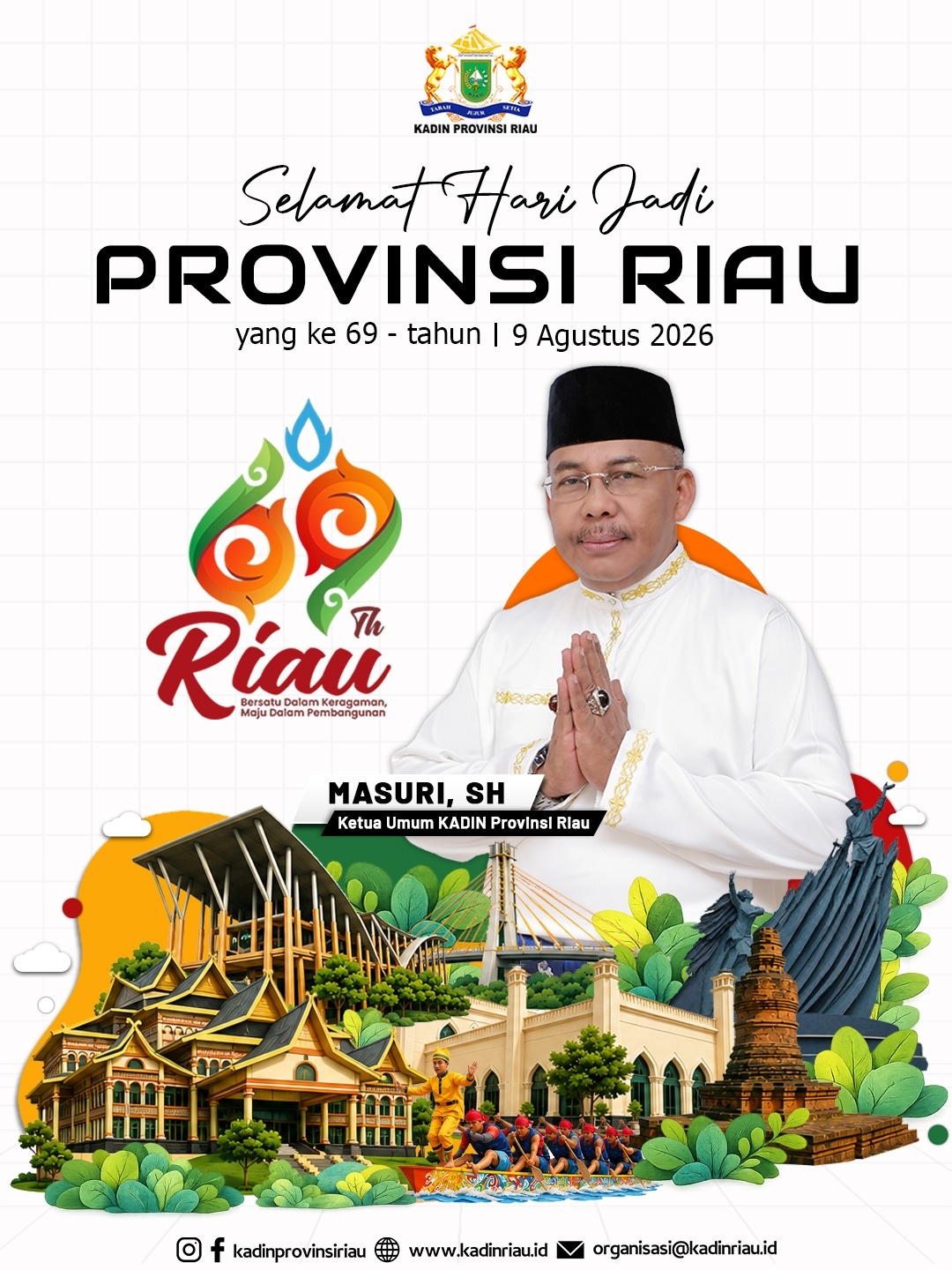 Iklan HUT Riau 69 KADIN Riau